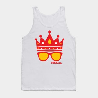 Triple Crown & Specs (Red, Gold, White) Tank Top